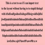 text test