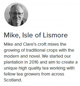 Grown in the UK Tea Scotland Isle of Lismore Tea 1